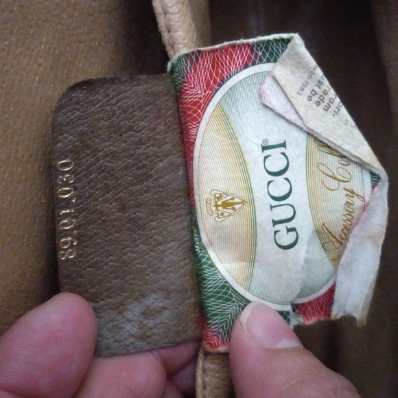 Authentic Vintage Gucci GG Monogram Supreme Sherry Web Ophidia Clutch Crossbody - Picture 12 of 12